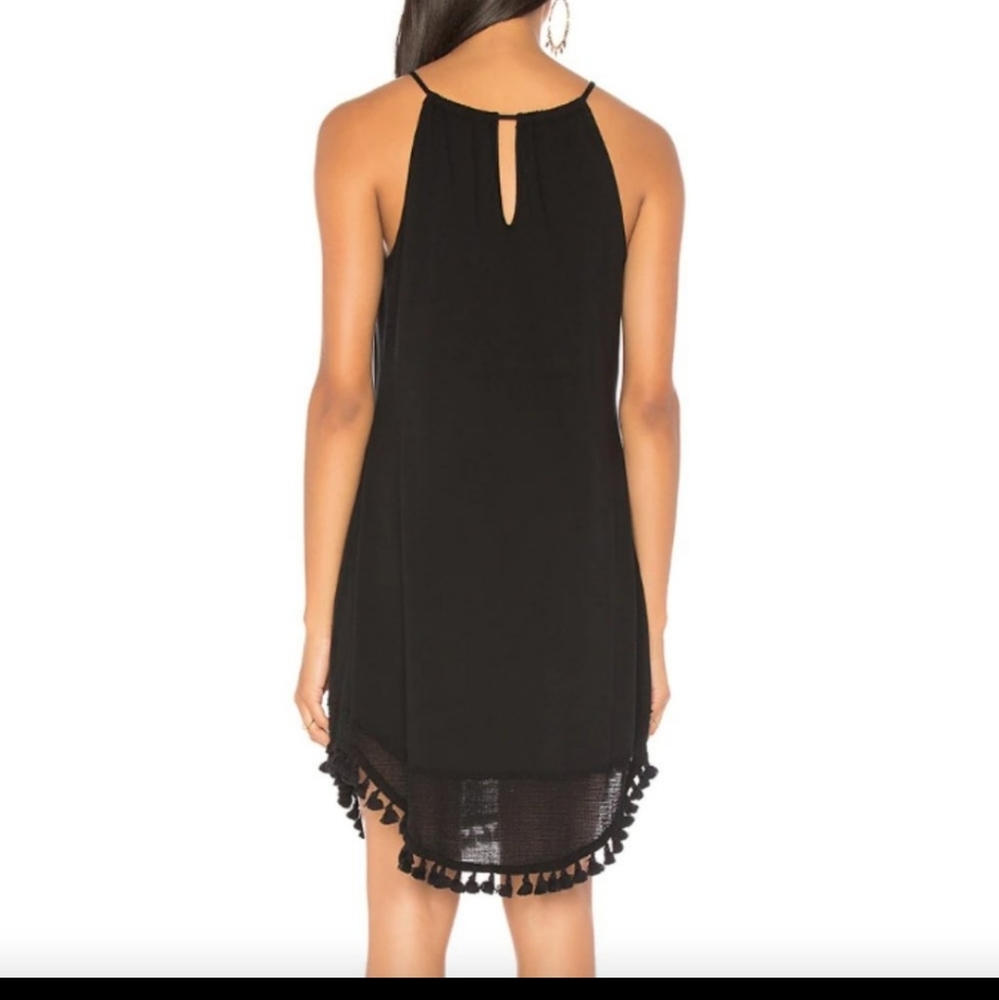 Michael Stars Halter Fringe Dress